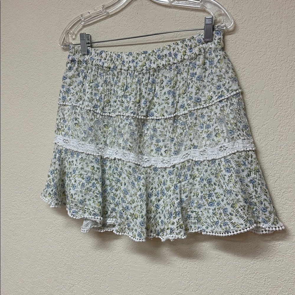 Love shack fancy womans diamond mini skirt size M - Picture 4 of 4
